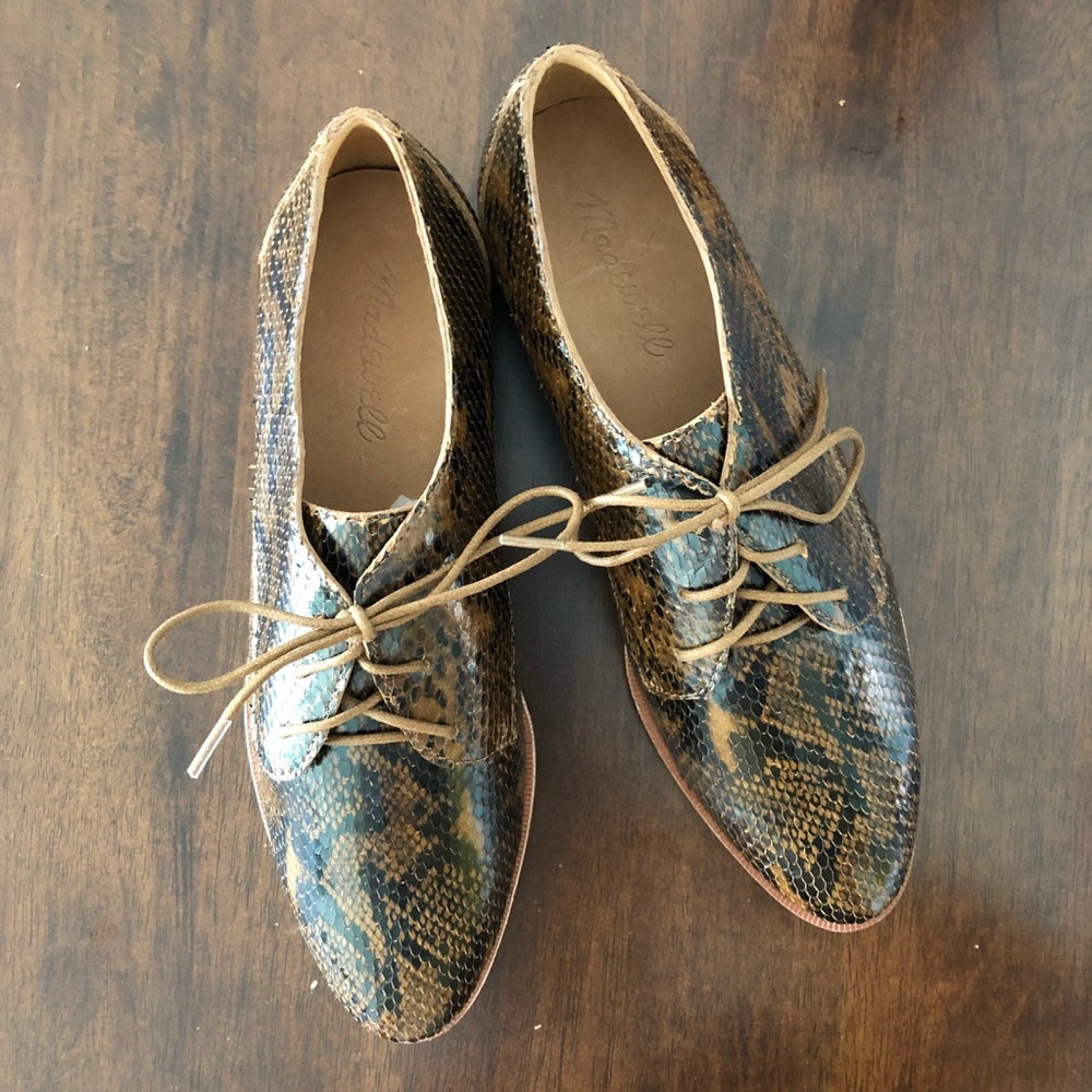 Madewell Snake Stamped Frances Oxford